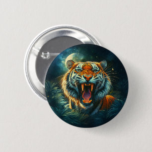 Roaring Tiger Moonlit Jungle Knapp