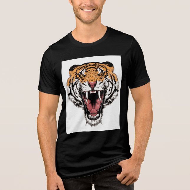 Roaring Tiger T Shirt (Framsida)