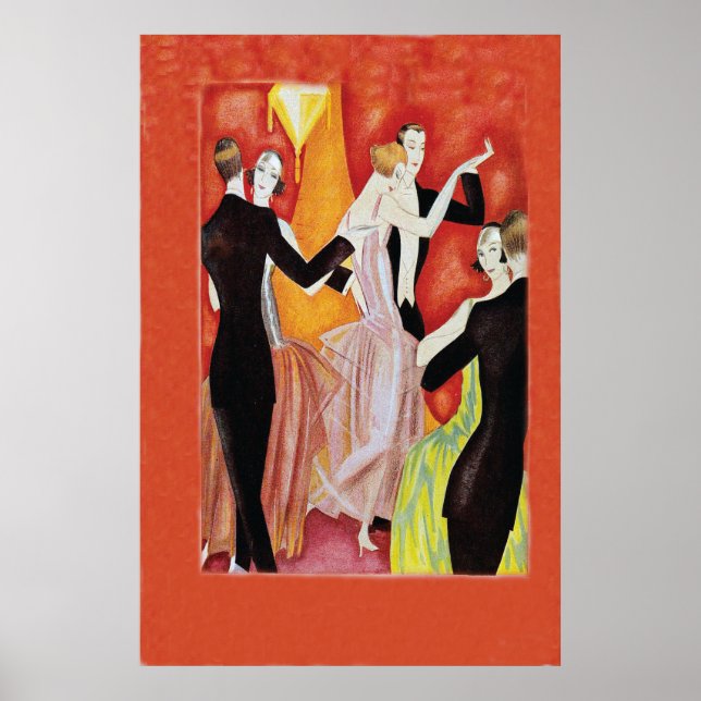 Roaring Twenties Dancing Par Poster (Framsidan)