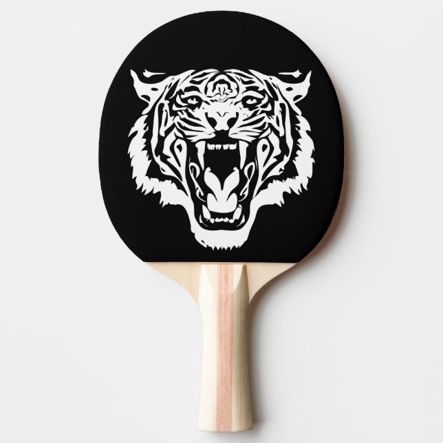 Roaring White Tiger Pingisracket (Framsidan)