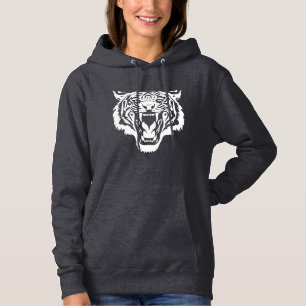 Roaring White Tiger T Shirt