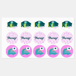 Roarsome 2nd Flick kalas Klistermärke