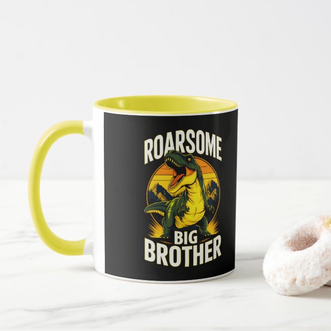 Roarsome Dinosaur Big Brother Mugg (Med munk)
