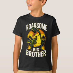 Roarsome Dinosaur Big Brother T Shirt