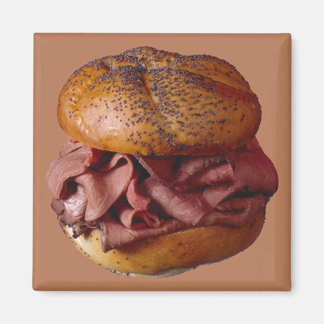 Roast Beef Sandwich Magnet (Framsidan)