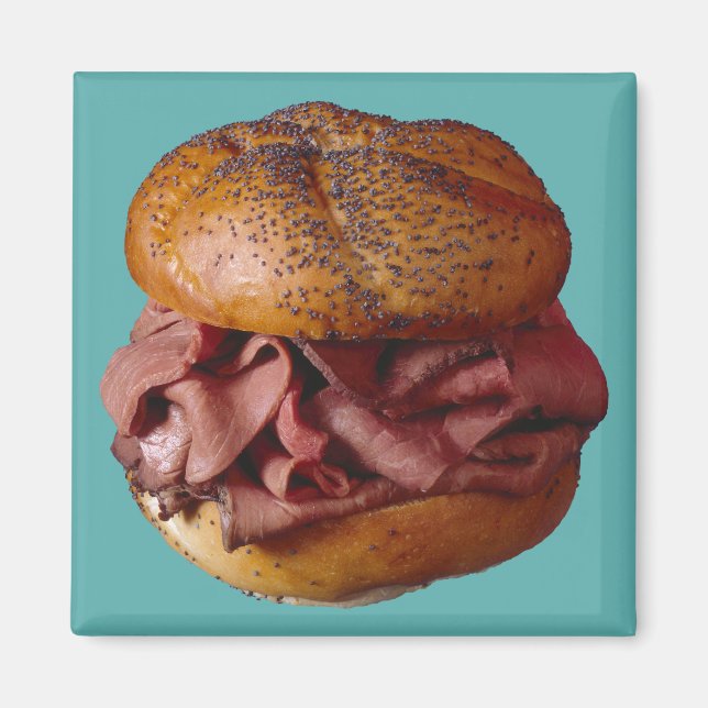Roast Beef Sandwich Magnet (Framsidan)