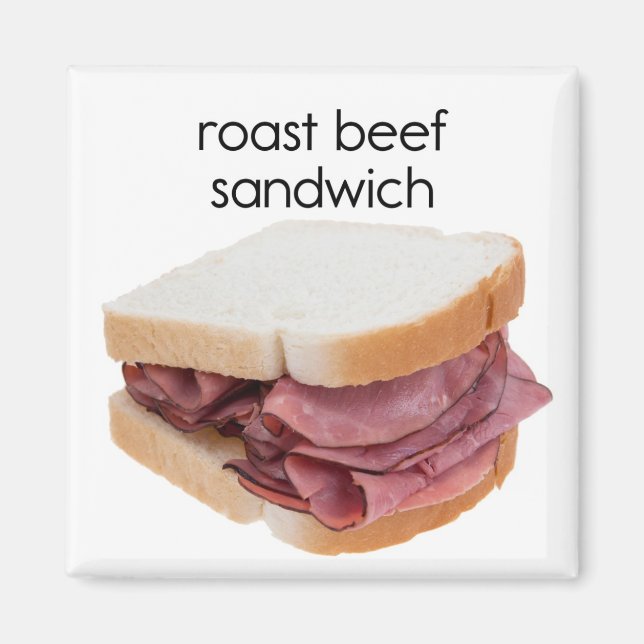Roast Beef Sandwich Magnet (Framsidan)