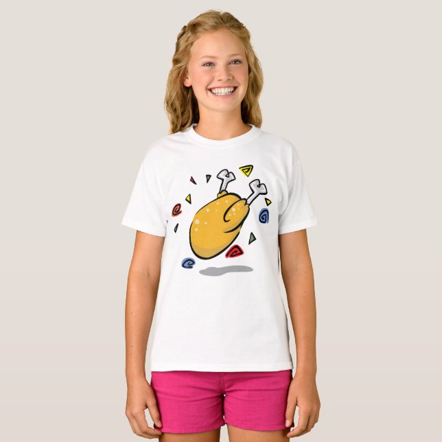 Roast Chicken T Shirt (Hel framsida)