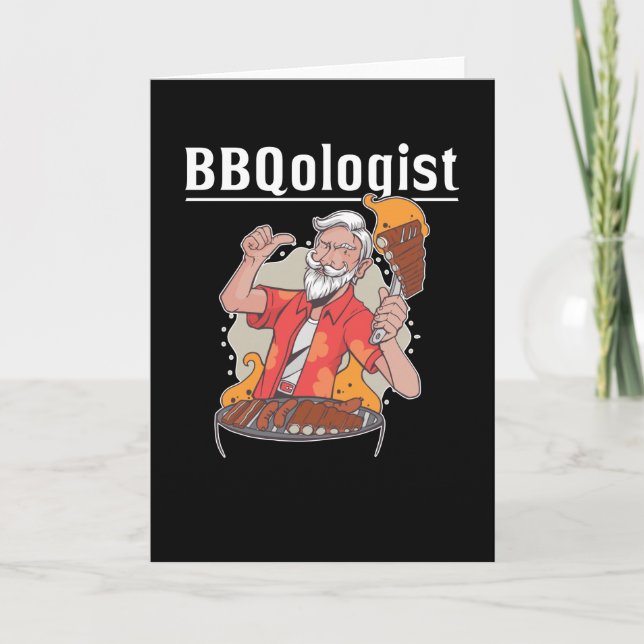 Roast Grill Master Grilling Grilling Barbecue Kort (Framsida)