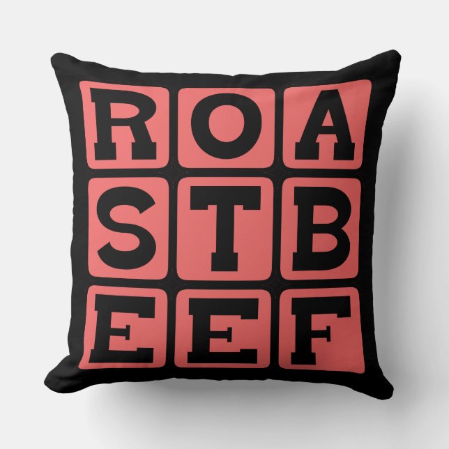 Roastbeef, smörgåsstek kudde (Framsida)