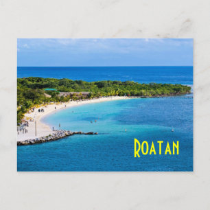 Roatan Beach-vykort Vykort