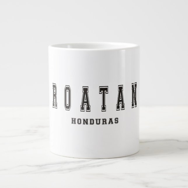 Roatan Honduras Jumbo Mugg (Framsidan)