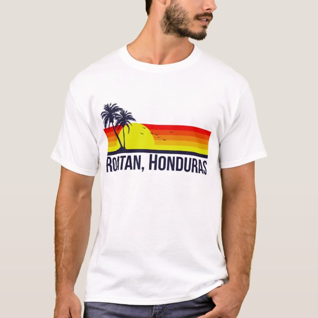 Roatan Honduras T-shirt (Framsida)