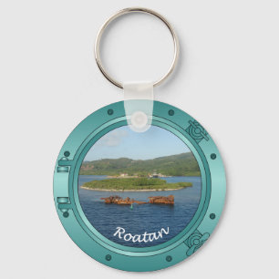 Roatan hyttventil nyckelring