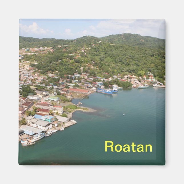 Roatan magnet (Framsidan)