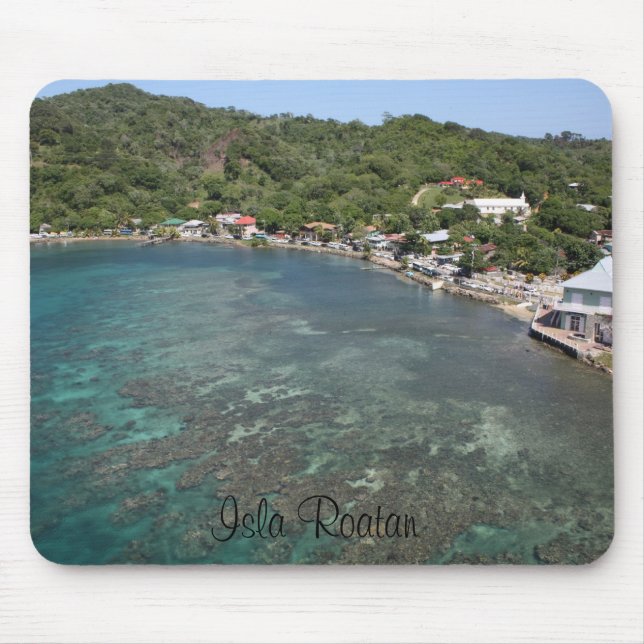 Roatan ö Mousepad Musmatta (Framsidan)