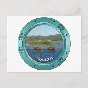 Roatan Porthole Vykort