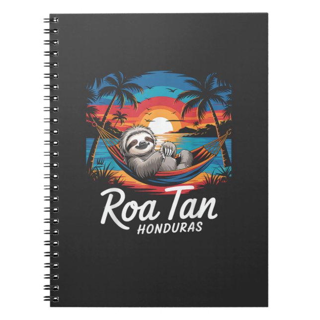 Roatan Senglazy, Roatan Honduras Senglazy, Roatan  Anteckningsbok (Framsidan)