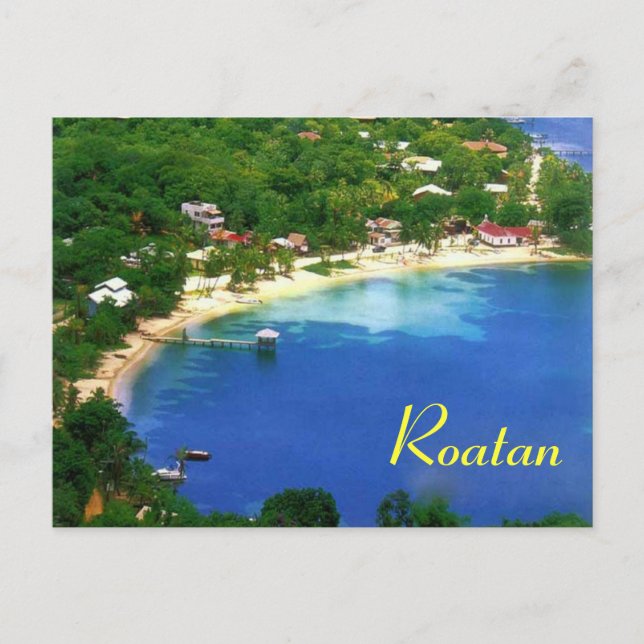 Roatan-vykort Vykort (Framsida)