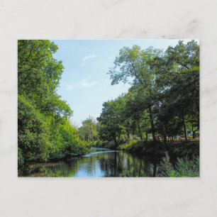 Roath Park Sjö, Cardiff, Wales Postcard Vykort