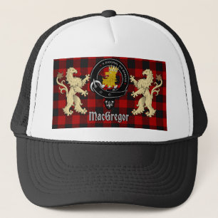 Rob Roy MacGregor Klan Badge & Tartan Keps