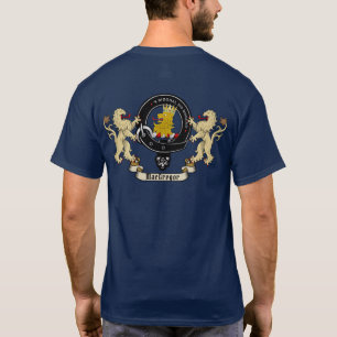 Rob Roy Macgregor Klan Badge & Tartan T Shirt