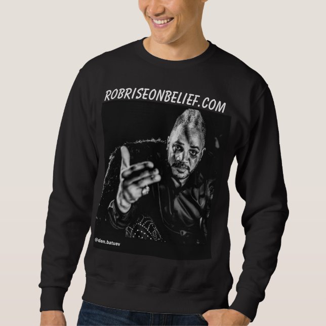 Rob Stiga upp på trosfotografi T-Shirt Lång Ärmad Tröja (Framsida)