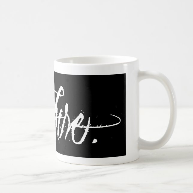 Rob var här muggen kaffemugg (Höger)