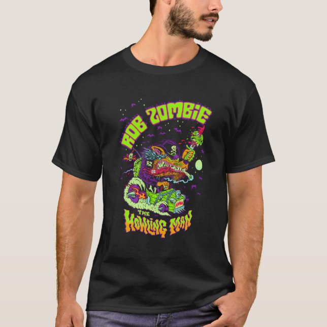Rob Zombie - Big Howling T Shirt (Framsida)
