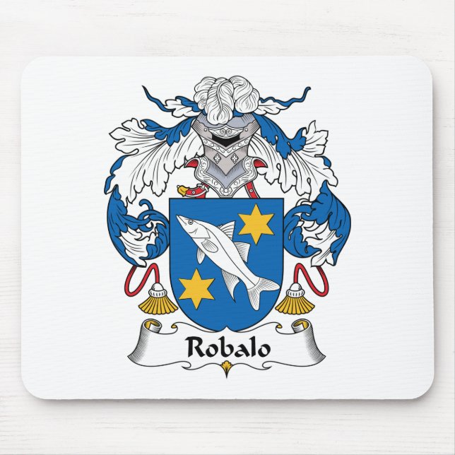 Robalofamiljvapensköld Musmatta (Framsidan)