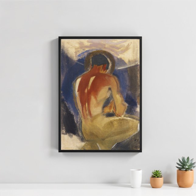 Robber vid Grind i Paradise, Helene Schjerfbeck Poster (Skapare uppladdad)