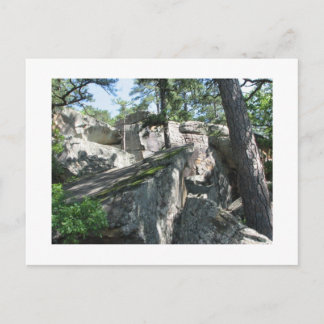 Robbers Caves Oklahoma Vykort