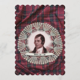 Robbie Burns Highland-inbjudan Inbjudningar