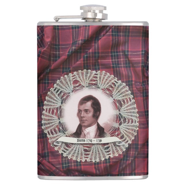 Robbie Burns Highland-kolv Fickplunta (Framsidan)