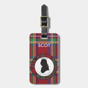 Robbie Burns Luggage Tag Bagagebricka