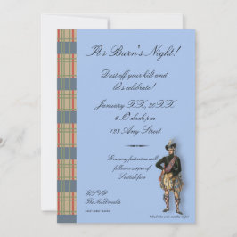 Robbie Burns nattinbjudan Inbjudningar