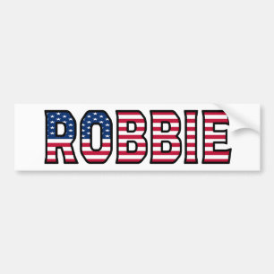 Robbie Namn Vorname USA Aufkleber Sticker Auto Bildekal