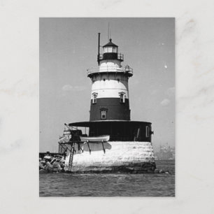 Robbins Reef Lighthouse Vykort
