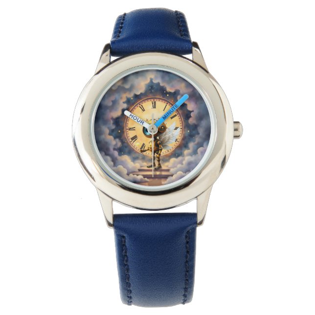 Robby den bevingade tidshållaren – Wings of Time-s Armbandsur (Framsida)