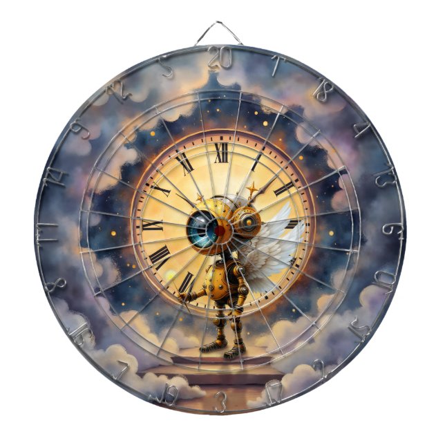 Robby den bevingade tidshållaren – Wings of Time-s Darttavla (Framsidan)