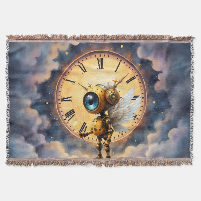 Robby den bevingade tidshållaren – Wings of Time-s Filt (Framsidan)