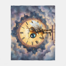 Robby den bevingade tidshållaren – Wings of Time-s Fleecefilt