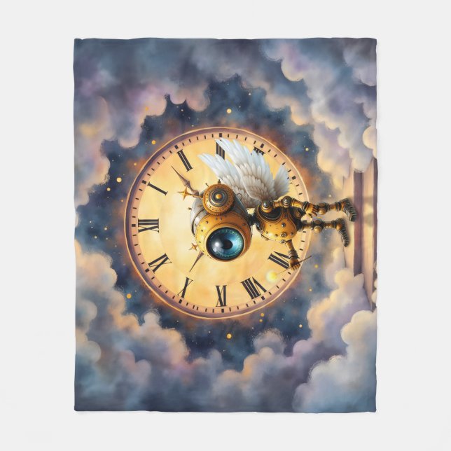 Robby den bevingade tidshållaren – Wings of Time-s Fleecefilt (Framsidan)