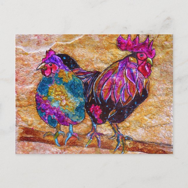 Robby och Esmerelda Vykort (Framsida)