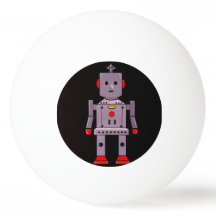 Robby Robot Ping Pong Boll