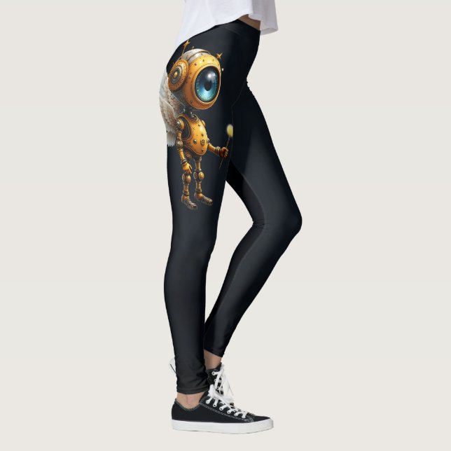 Robby the Winged Timekeeper – Wings of Time Series Leggings (Höger)