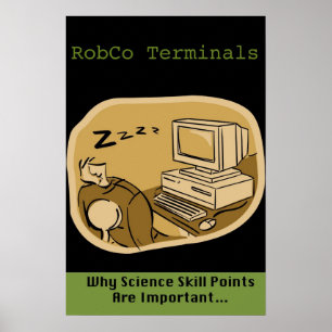 RobCo-terminaler Poster
