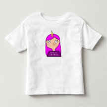 Robe à volants Je suis une licorne