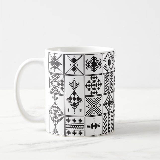 Robe kabyle Bijoux kabyle Kaffemugg (Vänster)