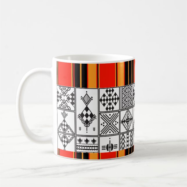 Robe kabyle Bijoux kabyle Kaffemugg (Vänster)